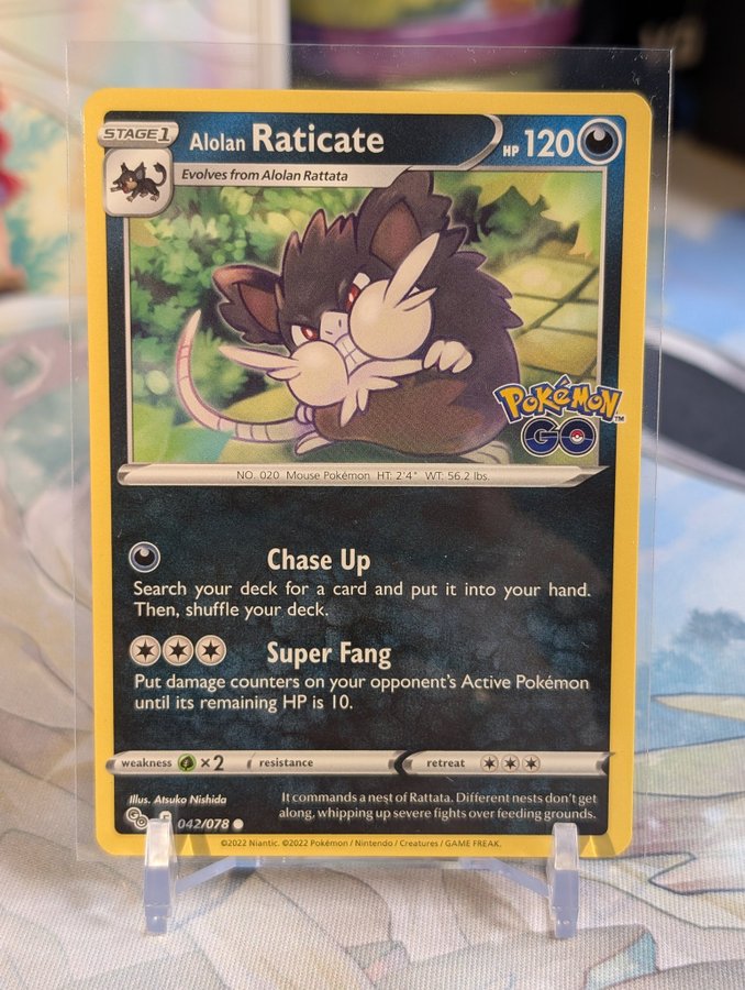 Alolan Raticate #42 - Pokemon Go | Kp p Tradera (723878494)