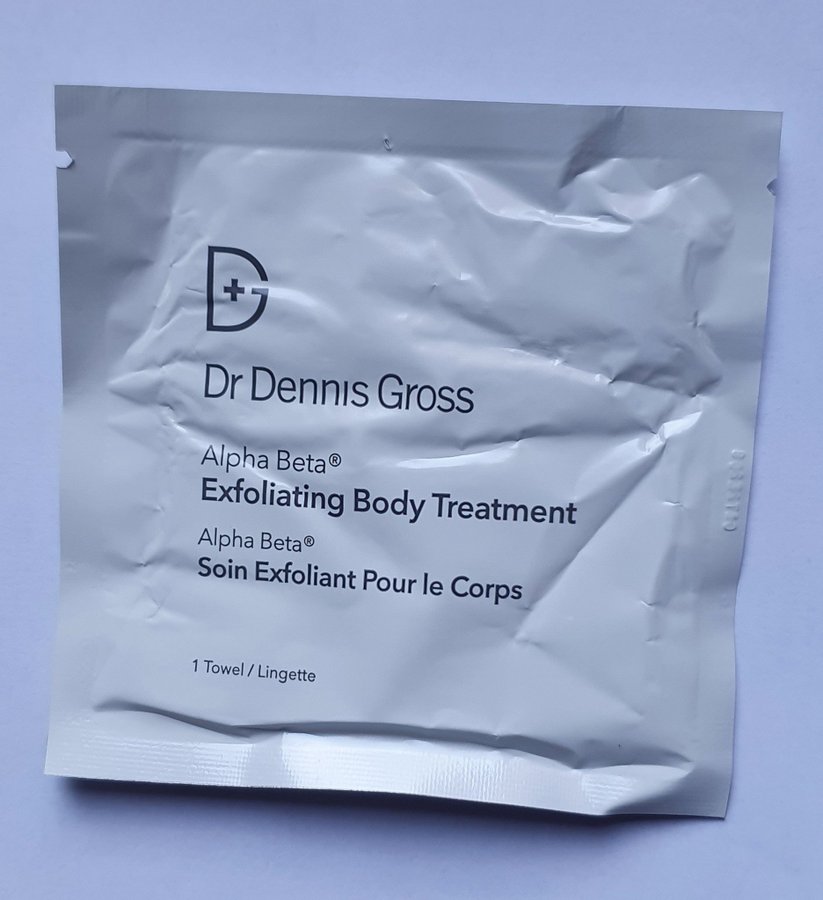 dr dennis gross Alpha Beta Universalexfoliating body treatment HELT NY!