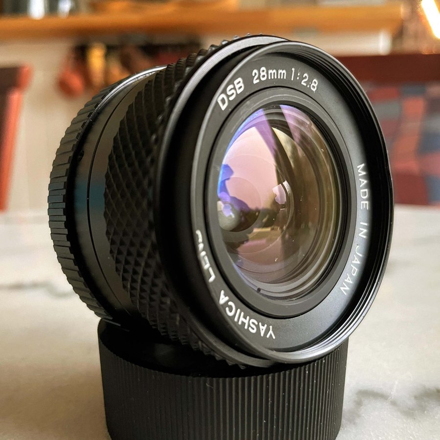 YASHICA DSB 28mm f2.8 Contax CY lens mount 28f/.. | Köp på Tradera