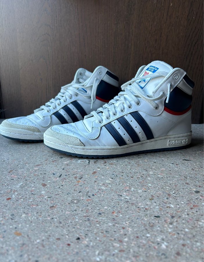 Adidas Top Ten Skor Vit Storlek 46 Köp på Tradera (697806639)