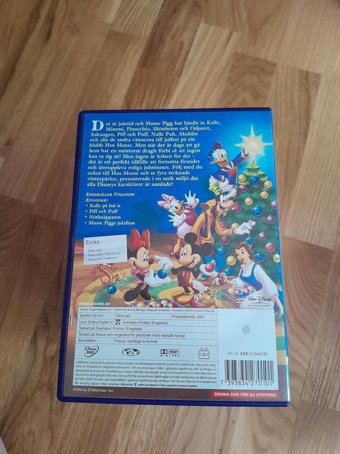Musse Piggs Magiska Jul Julfest Hos Musse Köp på Tradera (603993302)
