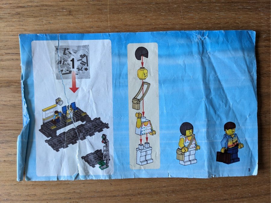 Instruktioner / Manual Till Lego 7938 Passenger. | Köp På Tradera.