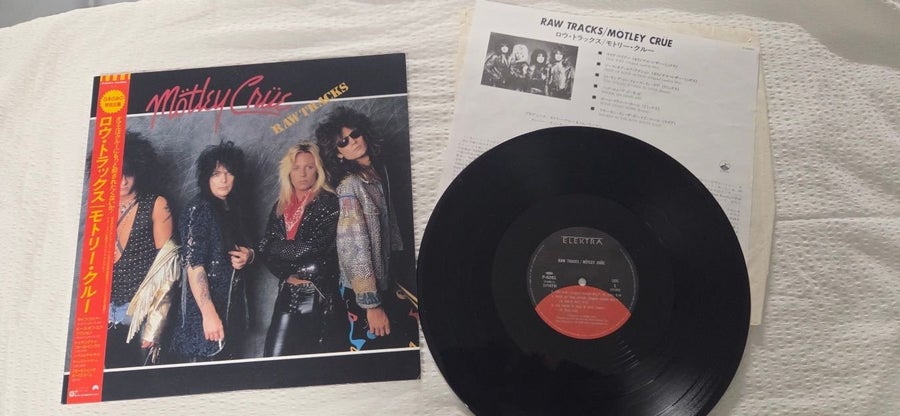Mötley Crüe - Raw Tracks (Japansk utgåva, Vinyl) | Köp på Tradera
