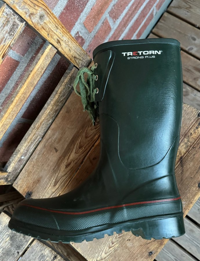 Tretorn Strong Plus Stl 35 Gröna Gummistövlar Köp på Tradera