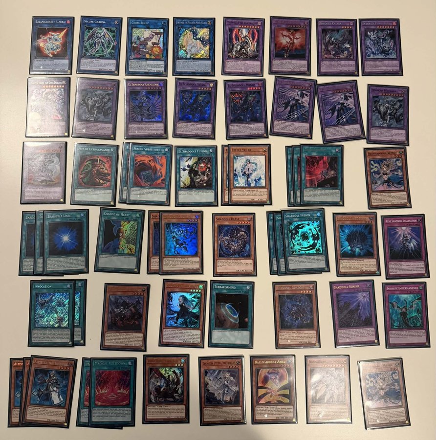 Yu-Gi-Oh : Shaddoll Invoked dogmatika deck! | Kp p Tradera (729074046)