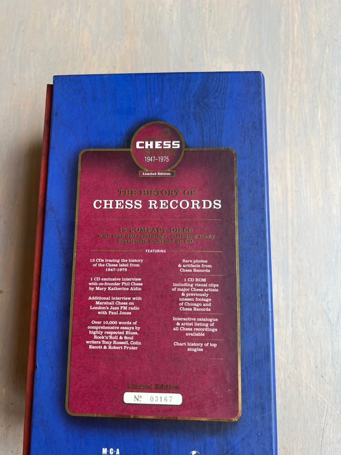 The Chess Story 1947-1975 CD Box Set | Köp på Tradera (747659548)