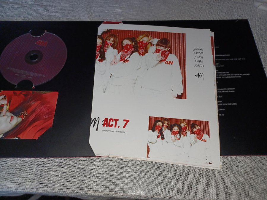 4Minute - Act. 7 / K-Pop kpop | Köp på Tradera (685215521)