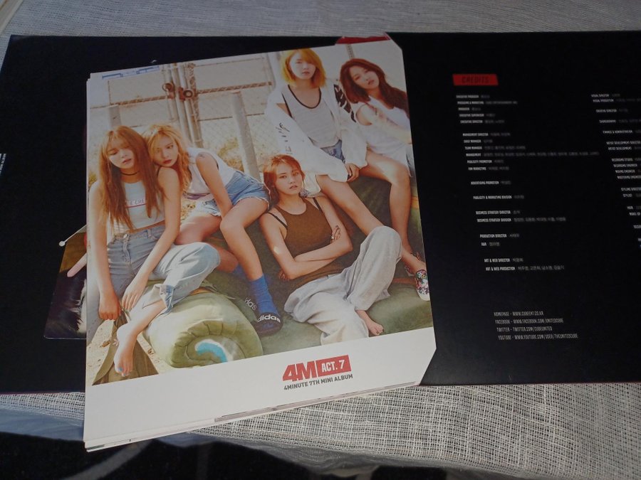 4Minute - Act. 7 / K-Pop kpop | Köp på Tradera (685215521)