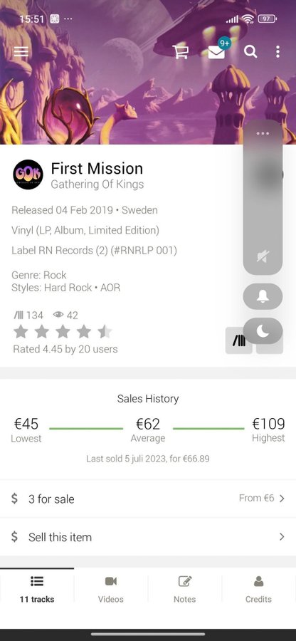 Gathering Of Kings - First Mission - Vinyl LP A.. | Köp på