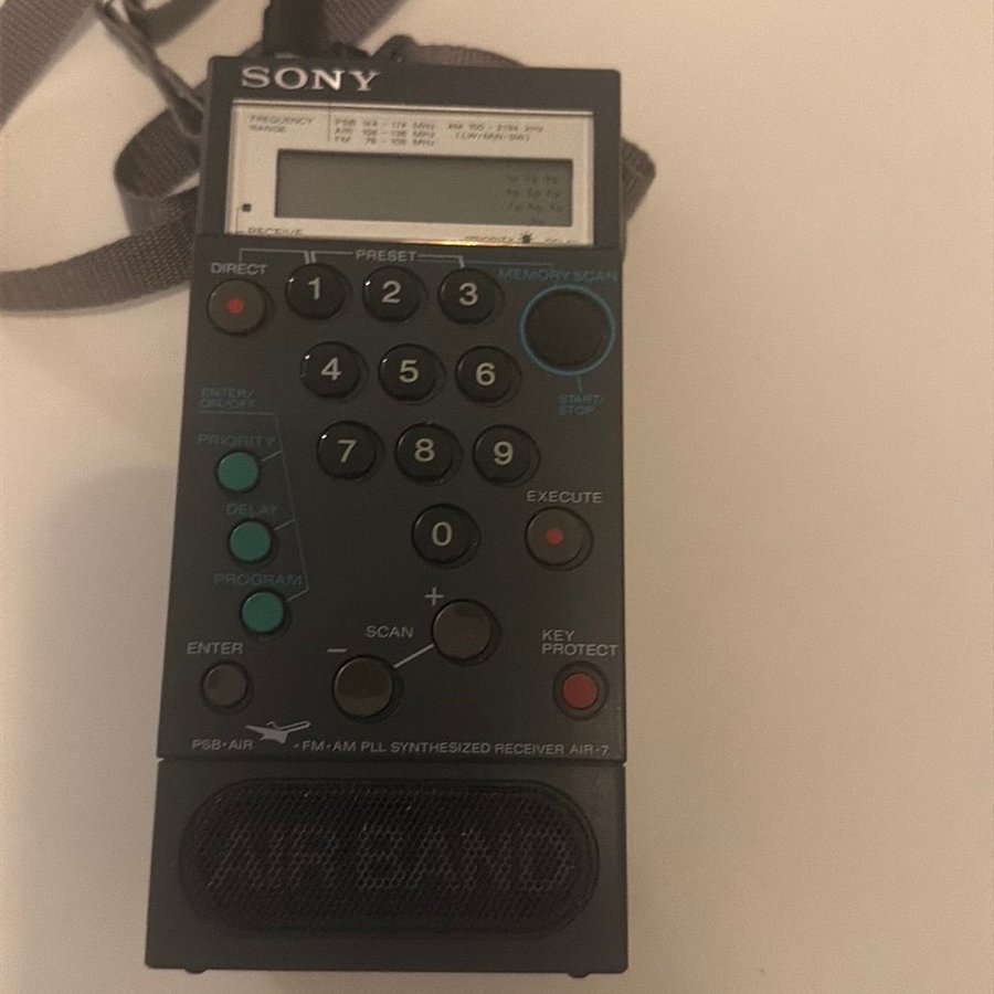 Sony PEB-AIR FM/AM PLL Synthesized Receiver AIR-7 | Köp på Tradera