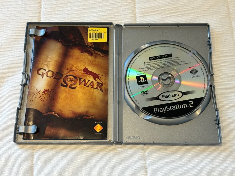 God Of War 2 Platinum pour Playstation 2 occasion - Retro Game Place