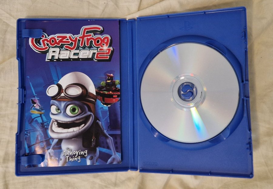 Crazy Frog Racer – Complet CIB, PAL, PS2, Bon état