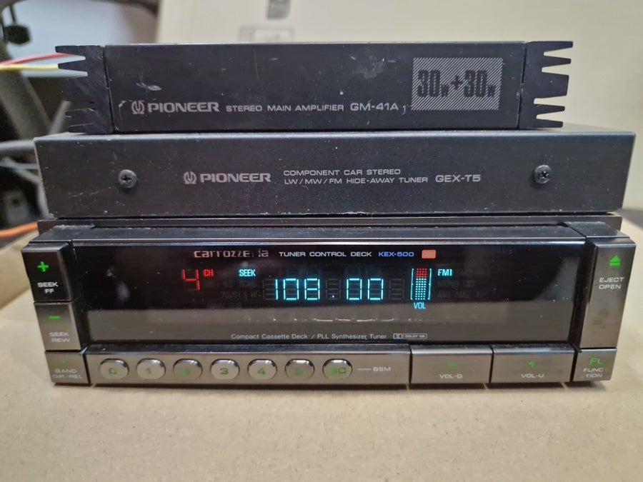 Se produkter som liknar Pioneer KEX-500 Carrozzeria p.. på Tradera