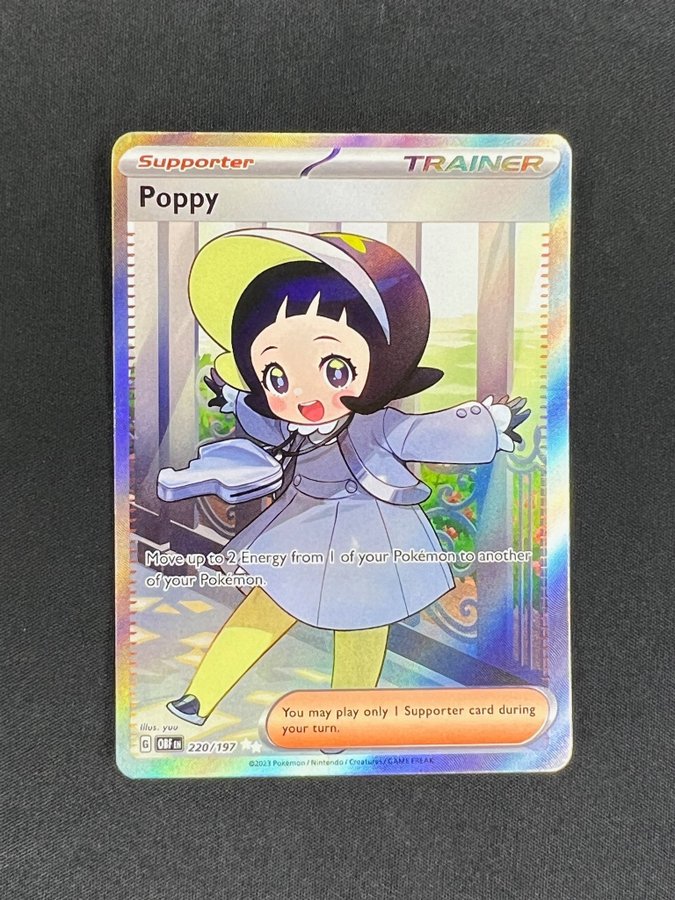 2023 Trainer Poppy 220/197 Full Art