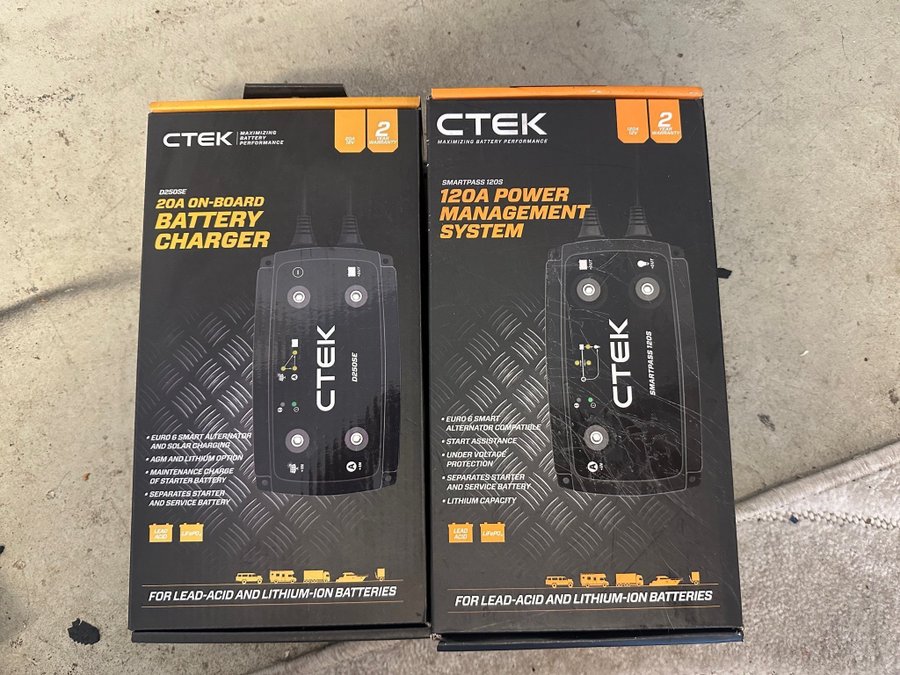 CTEK D250SE med Smartpass 120S | Köp på Tradera (733685945)