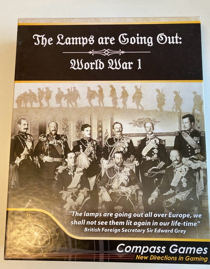 The Lamps are Going Out: World War 1 - Compass .. | Köp på Tradera ...