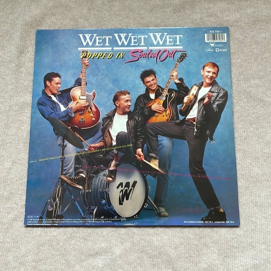 Wet Wet Wet - Popped In Souled Out | Köp på Tradera (706697572)