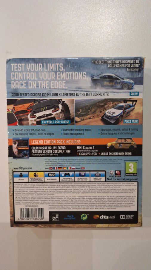 GRID Day One Edtion (Playstation 4 - PS4) Every race is a chance for glory