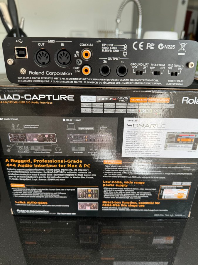Roland quad capture 4x4 sale