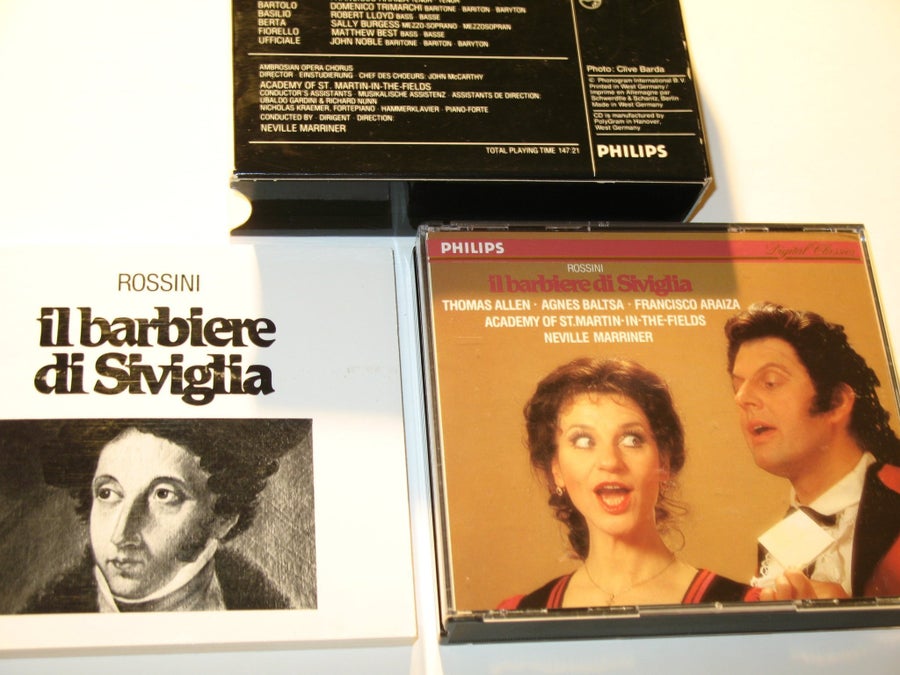 Rossini » Il Barbiere Di Siviglia » Reissue » 1.. | Köp på Tradera