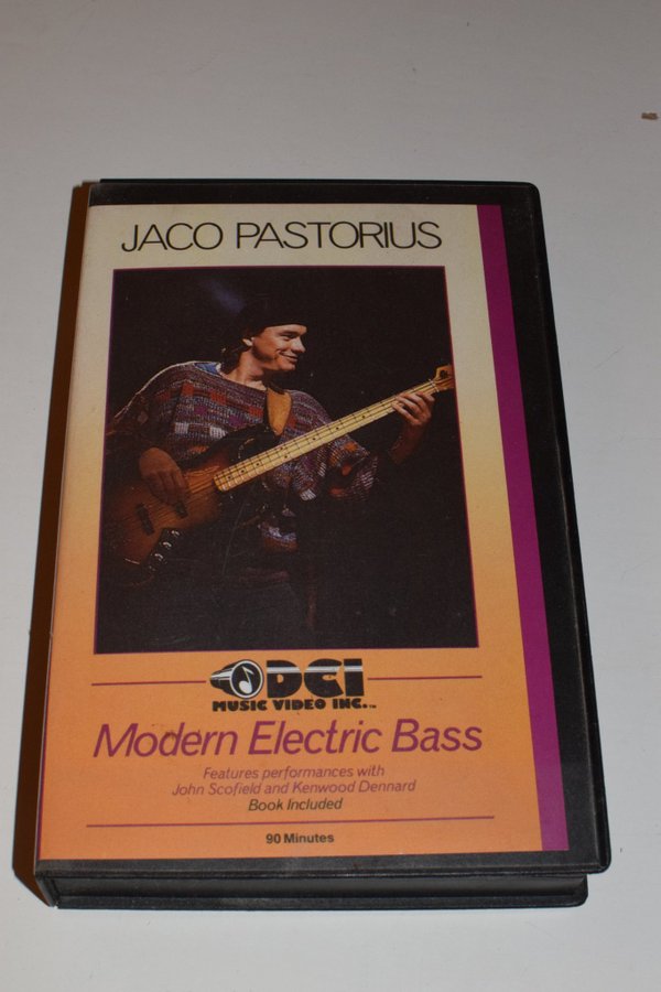 Jaco Pastorius Modern Electric Bass VHS DCI 1985 | Köp på