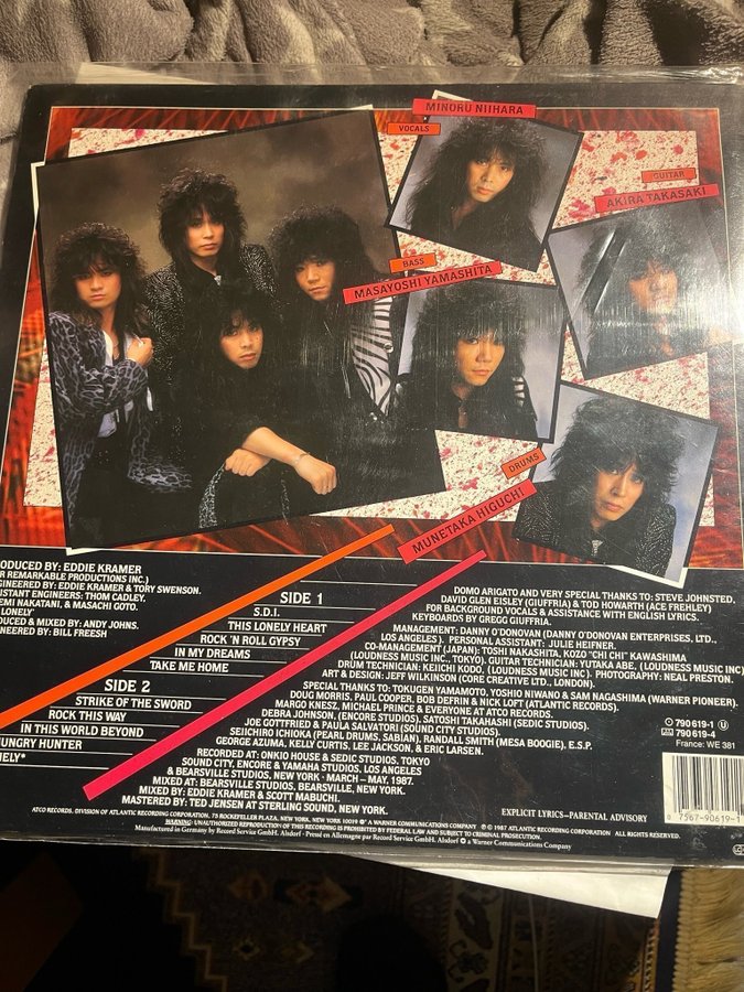 LOUDNESS ／ HURRICANE EYES Hurricane Eyes - Wikipedia