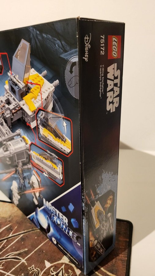 LEGO Star Wars 75172 Y-Wing Starfighter OÖPPNAD Köp på Tradera