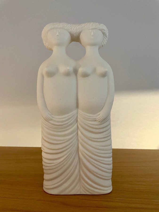 Stig lindberg ◇ Parian Tvillingarna STIG LINDBERG. skulptur