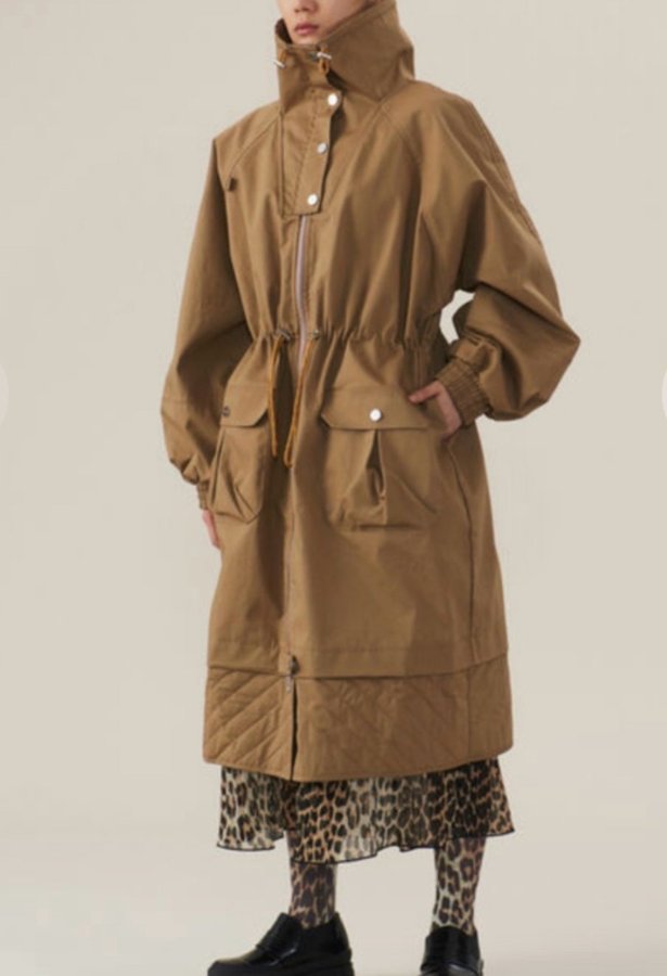 Ganni double cotton jacket cheap