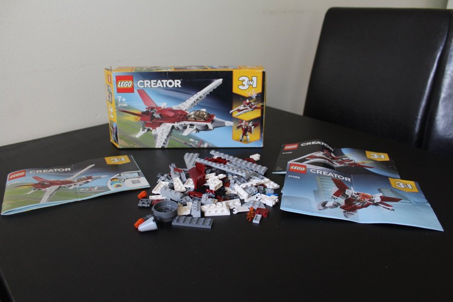 LEGO Creator 3 i 1 31086 Futuristiskt flygplan. Kop pa Tradera 641330419
