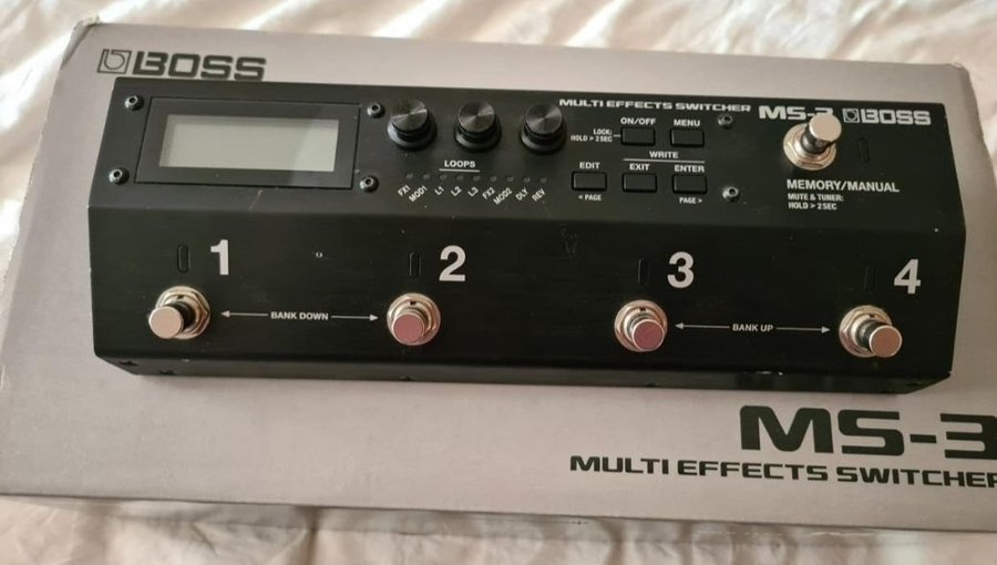 Boss MS-3 | Köp på Tradera (688653374)