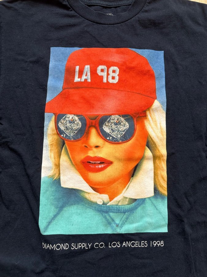 Diamond supply on sale co red shirt