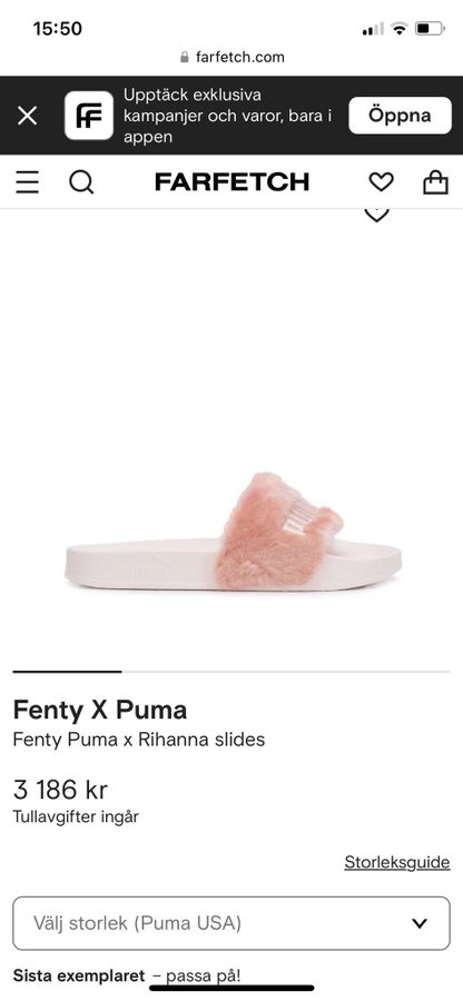 rihanna fenty shoes furry puma slides pink