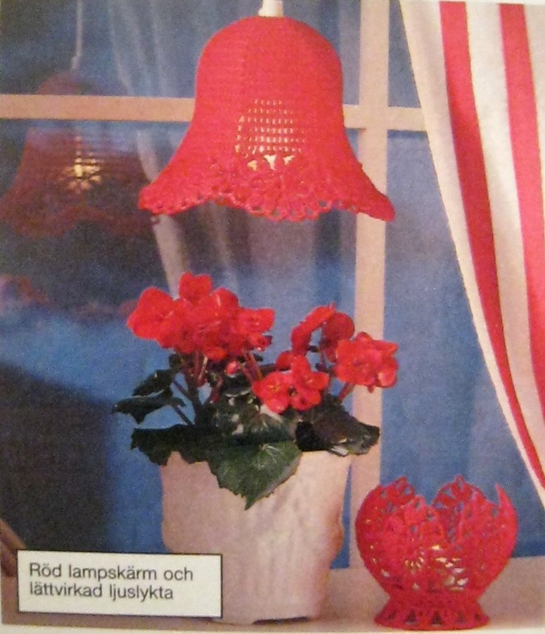 Mönster Jul Allers 1987 Virka & Brodera Ljuslyk.. Köp på Tradera