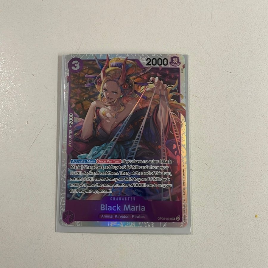 one piece card game black maria One Piece Card Game: OPK-02 Paramount War main image 0