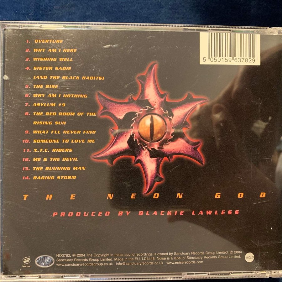 Se produkter som liknar WASP THE NEON GOD PART 1 .. på Tradera