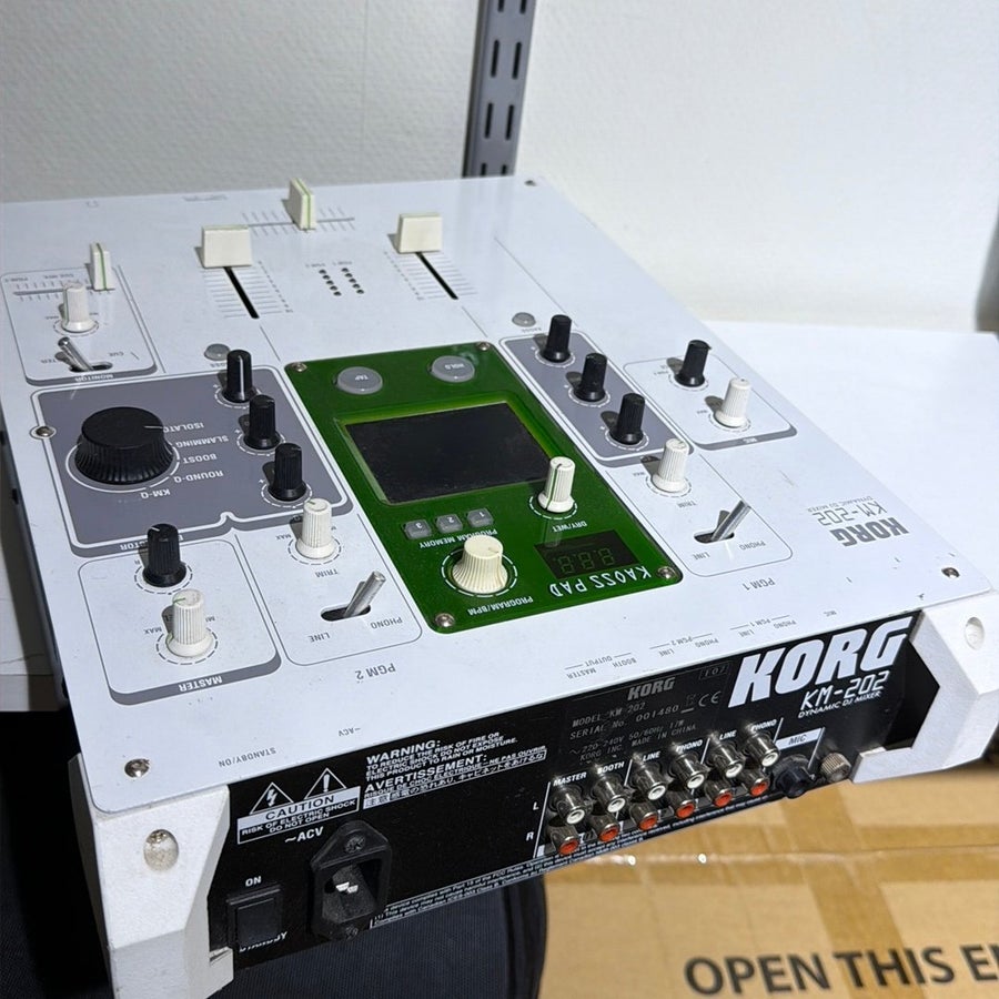 Korg KM-202 Dynamic DJ Mixer med .. | Köp från Snilllet på Tradera