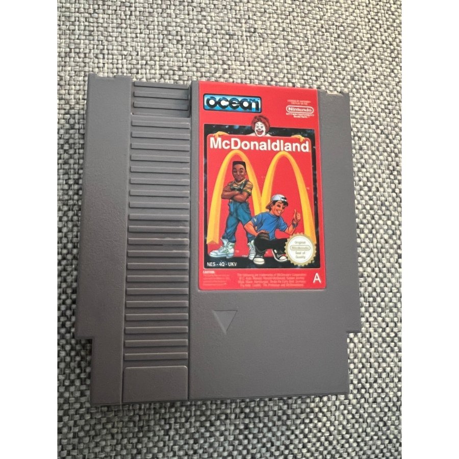 McDonaldland Spel NES Nintendo PAL A McDonalds K p p Tradera