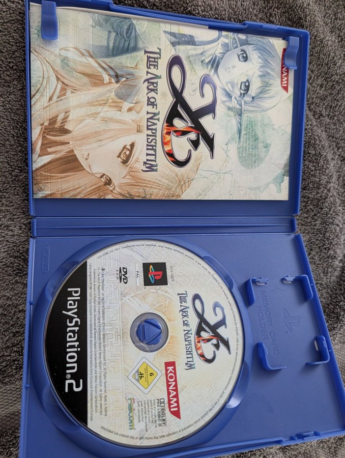 Ys - The Ark of Napishtim Sony PlayStation 2 PAL