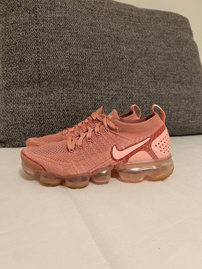 Nike Air VaporMax Flyknit 2, Rust Pink, Köp på Tradera