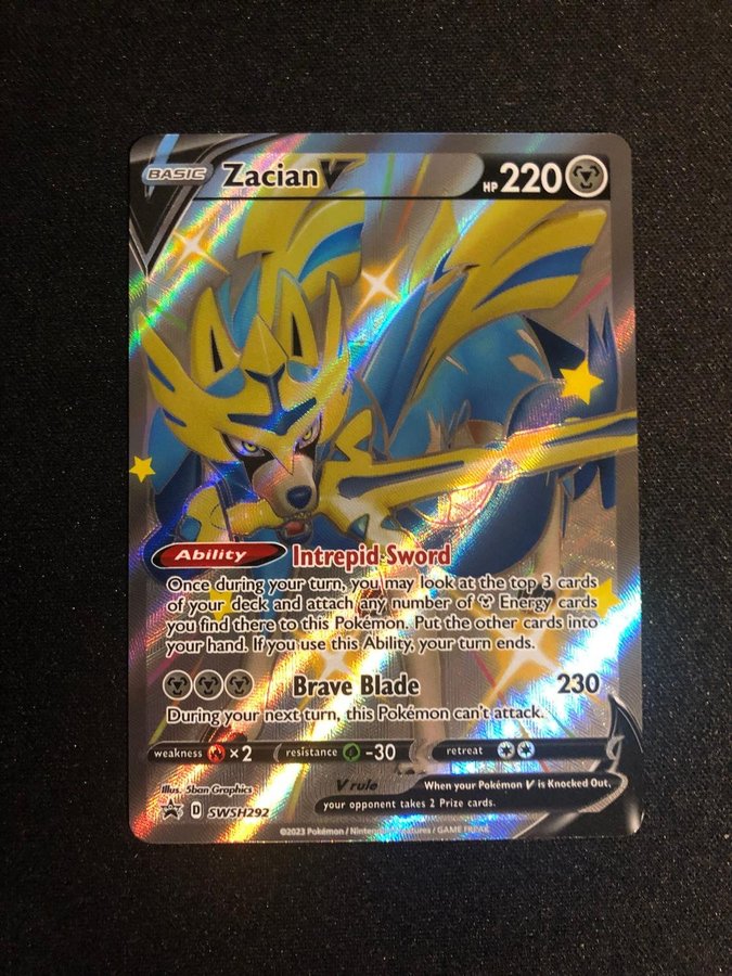 Zacian V - SWSH292 - Shiny Promo