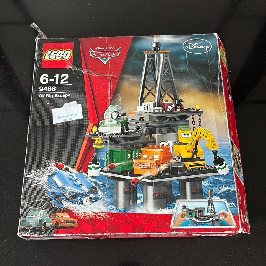 Finn Mcmissile Lego Oil Rig Escape LEGO Cars: Oil Rig Escape (9486