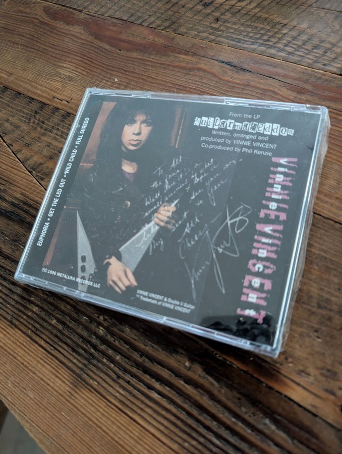 Vinnie Vincent - Euphoria - Limited Edition CD | Köp på Tradera