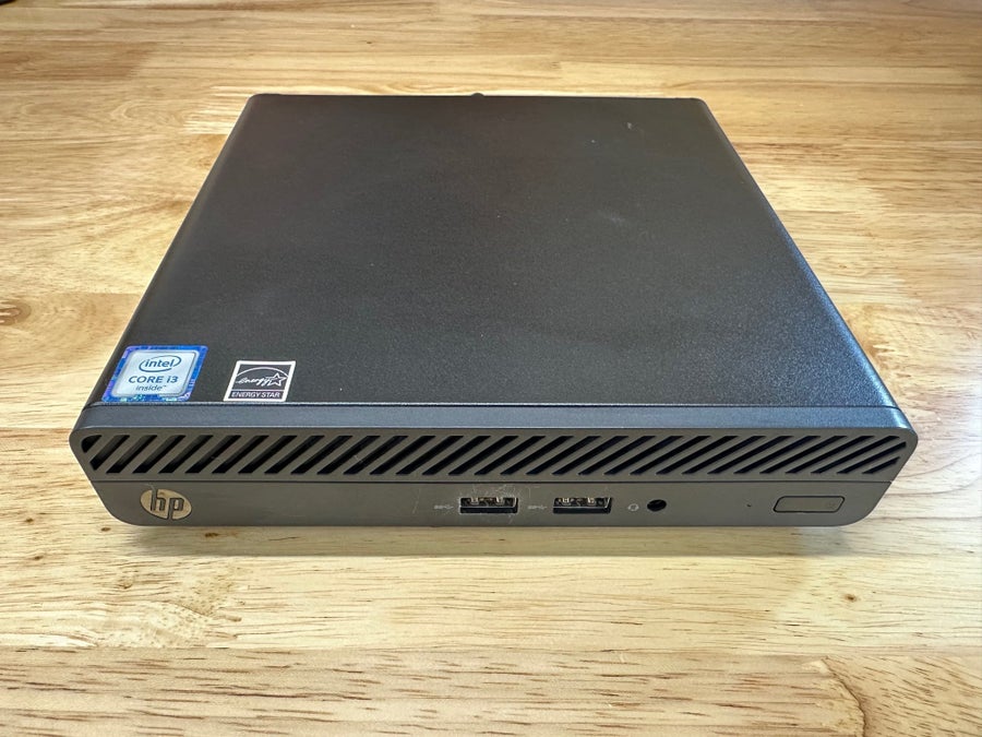 HP 260 G3 DM Business PC - Intel Core i3-7130U, 8GB RAM, 128GB SSD