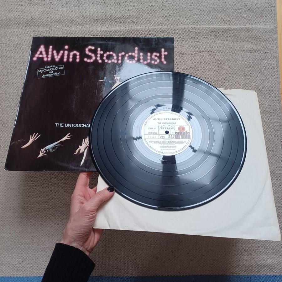 Alvin Stardust - The Untouchable Vinylskiva | Köp på Tradera