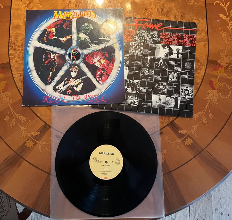 Marillion – Real to Reel (Live LP) – Original 1.. | Köp på Tradera
