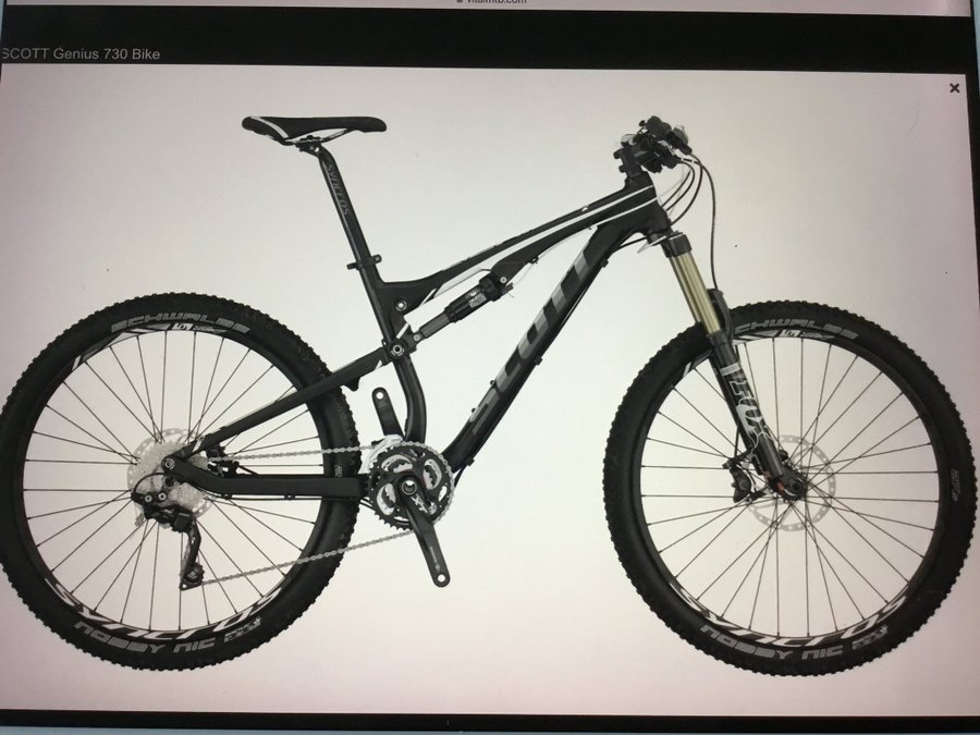 Scott Genius 730 2014 Mountainbike Svart | Köp på Tradera (733673990)
