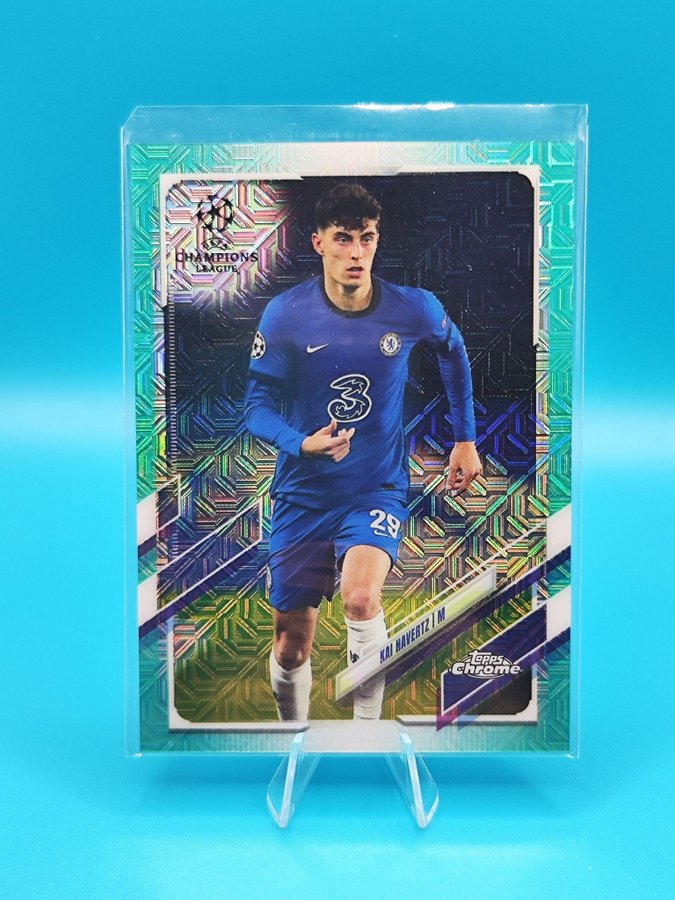 Kai Havertz Chelsea. Aqua Mojo refractor /199 T.. | Köp på