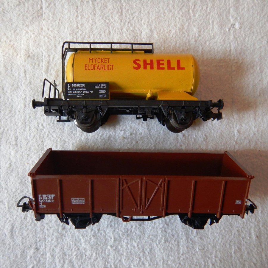 Se produkter som liknar Liliput H0: SJ Shell tankvagn.. på Tradera ...