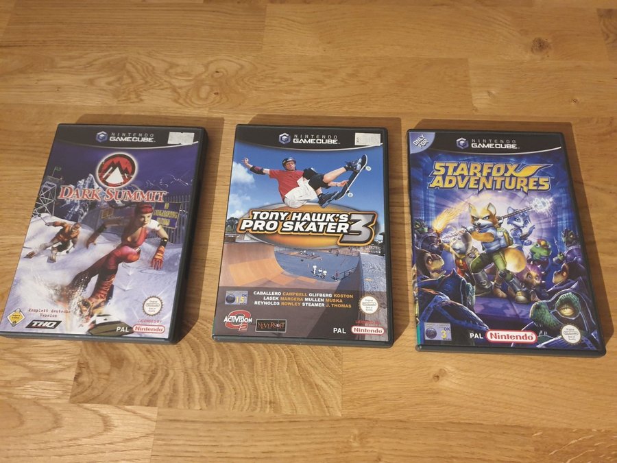 Gamecube Spel SSX Dark Summit, Tony Hawk's Køb på Tradera